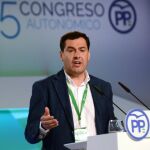 El presidente del Partido Popular andaluz, Juanma Moreno