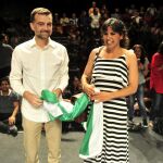 Teresa Rodríguez y Antonio Maíllo, líderes de Podemos e IU en Andalucía, respectivamente