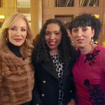 Junto a Rossy de Palma y su hija, Luna