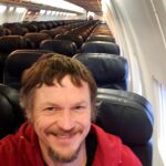 Skirmantas Strimaitis, el único pasajero del avión para 188 personas. / AP