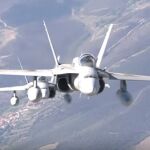 El Ejército del Aire español pasará a llamarse “del Aire y del Espacio”. Aviones F-18 del Ala 15 del Ejército del Aire patrullan los espacios aéreos de Estonia, Lituania y Letonia dentro de la misión de Policía Aérea de la OTAN en el Báltico
