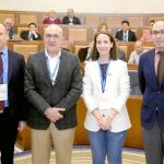Frederic Galtier, Jesús Julio Carnero, Pilar Vicente y Víctor Alonso, durante la inauguración del Congreso