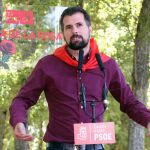 El secretario autonómico socialista, Luis Tudanca, participa en la Fiesta de la Rosa de Boñar (León), donde participó junto al ex presidente del Gobierno, José Luis Rodríguez Zapatero, y la vicesecretaria general del PSOE, Adriana Lastra