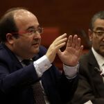 El líder del PSC, Miquel Iceta