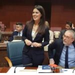 La consejera de Turismo y Cultura, Miriam Guardiola, ayer durante la presentación del proyecto de Presupuestos para el próximo año