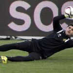 El portero belga del Chelsea, Thibaut Courtois