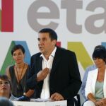 El candidato al lehendakari por EH Bildu, Arnaldo Otegi