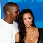 Kanye West y Kim Kardashian