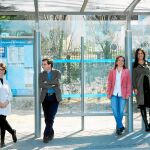 De izquierda a derecha, los portavoces municipales Inés Sabanés, José Luis Martínez-Almeida, Puri Causapié y Begoña Villacís. Foto: Cristina Bejarano
