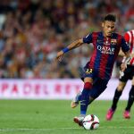 Neymar durante la finla de Copa del pasado año