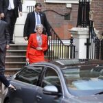La primera ministra británica Theresa May