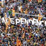 Imagen del acto de apoyo a los condenados por el 9-N