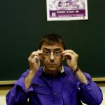 El cofundador de Podemos, Juan Carlos Monedero