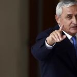 El presidente de Guatemala, Otto Perez Molina.