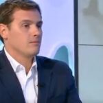 El líder de Ciudadanos, Albert Rivera, durante la entrevista.