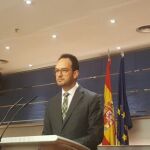 Antonio Hernando, portavoz del PSOE en el Congreso