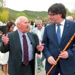 Puigdemont inauguró ayer la II Convención de Micropueblos de Cataluña que se celebra en Aguilar de Segarra.