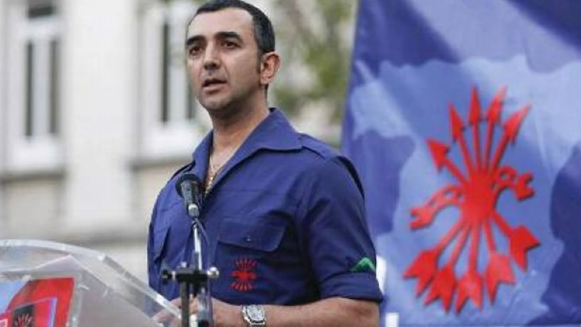 Manuel Andrino, jefe de Falange Española