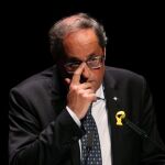 El presidente de la Generalitat, Quim Torra. Efe: Reuters/Albert Gea