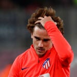 Griezmann, en el Camp Nou