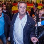 El exconseller de Interior, Joaquim Forn (c) en una foto de archivo