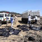 En el accidente murieron 157 personas