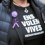 Las manifestantes criticaron el pacto de Estado contra la violencia machista por insuficiente.