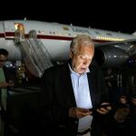 El ministro español de Asuntos Exteriores, José Manuel García-Margallo, a su llegada a Cartagena de Indias.