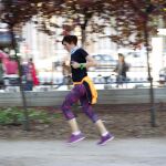 El Parque del Retiro es el mejor sitio en la capital para practicar el "running"