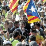 La ANC cifra en 460.000 los inscritos a la marcha convocada para esta tarde en la Diagonal de Barcelona