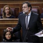 El presidente del Gobierno, Mariano Rajoy
