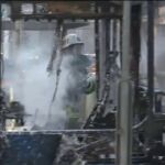Un autobús explota en el centro de Estocolmo. / Foto y Vídeo: Atlas