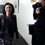 La diputada del PSOE Margarita Robles a su llegada a la reunión que el grupo parlamentario socialista