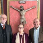 El presidente de la Diputación de Valladolid, Jesús Julio Carnero, recibe a Anna Ferrer
