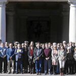 En todas las Administraciones se guardó un minuto de silencio por los atentados