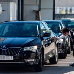 Vehículos de Cabify en Barcelona la semana pasada