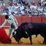 Juanito impartiendo un derechazo / Pagés
