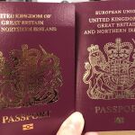 Nuevo pasaporte del Reino Unido, sin el sello de la Unión Europea