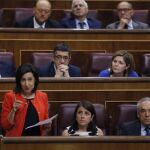 Margarita Robles se ha estrenado como portavoz socialista del Congreso