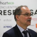 Dr. Miguel Clüsener-Godt, Especialista Principal de Programa en la División de Ciencias Ecológicas y de la Tierra en la Sede de la UNESCO en Paris y Jefe de la Sección de Investigación y Políticas del MAB: Ecología y Biodiversidad, fue el encargado de la clausura de Honor.