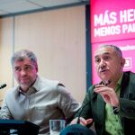 Unai Sordo y Pepe Álvarez