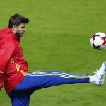 El defensa de la selección española Gerard Piqué