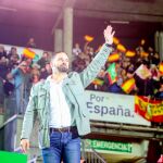 Santiago Abascal en el acto de presentación de candidatos de Vox para las elecciones generales / Foto: Ep