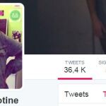 Twitter de María Lluch Sancho, Madame guillotine