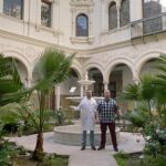 Koldo y Antxon,en la clínisca Híspalis de ‘Allí abajo’