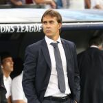 El entrenador del Real Madrid, Julen Lopetegui. Foto: Rubén Mondelo