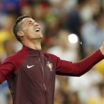 Ronaldo llora de alegría