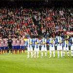 Minuto de silencio en un partido de Primera División tras los atentados de París