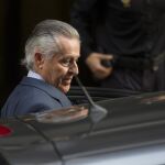Miguel Blesa, que fuera presidente de Caja Madrid, declara en la Audiencia Nacional en 2014.