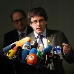 El ex presidente de la Generalitat, Carles Puigdemont